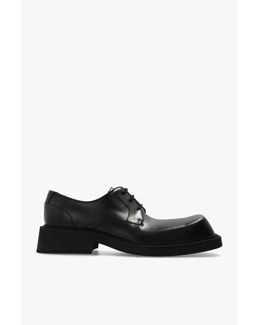 Balenciaga Black 'inspector' Derby Shoes for men