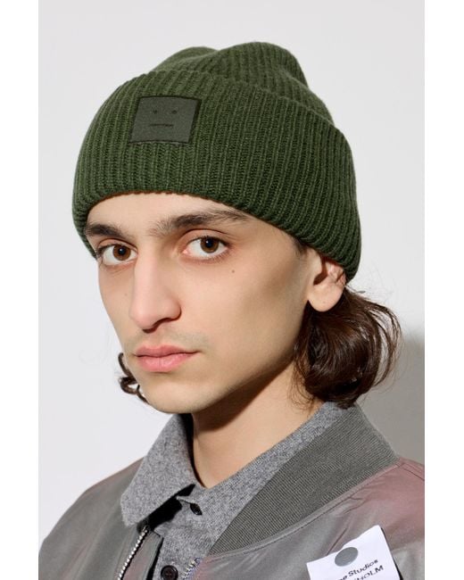 Acne Green Woolen Hat