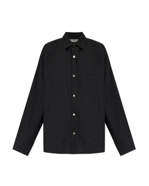 Fear Of God Black 'Oversize' Shirt for men
