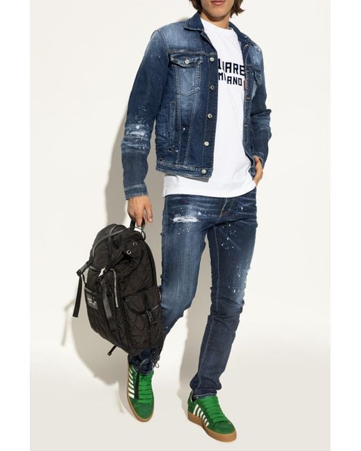DSquared² Green Sneakers for men