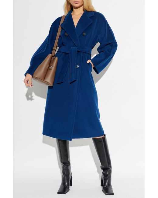 Max Mara Blue "Madame" Coat