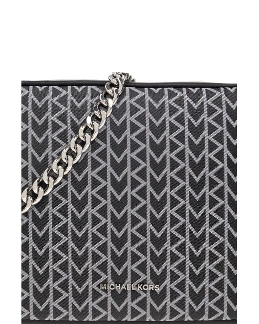 MICHAEL Michael Kors Black Shoulder Bag 'Bryant Medium'
