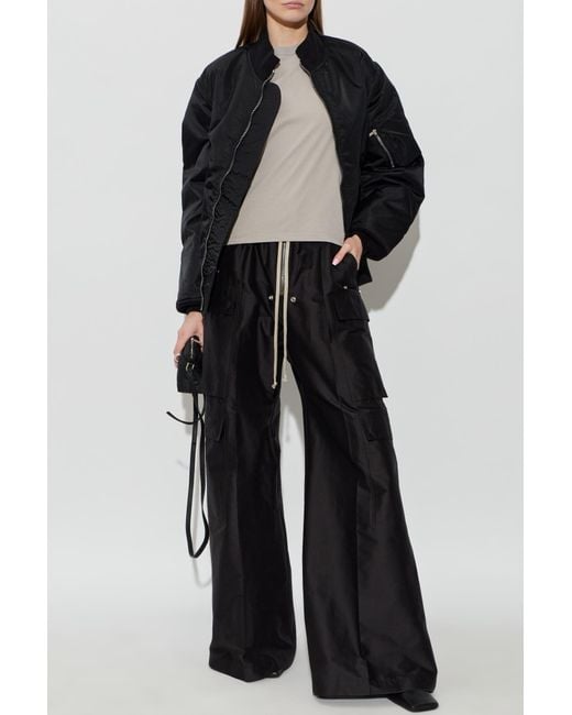 Rick Owens Gray Crew Neck T-Shirt