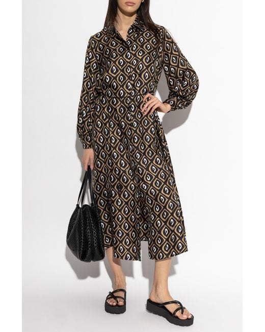 Max Mara White "Giara" Dress