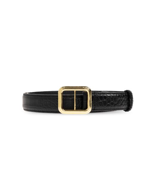 LIE STUDIO Black Georgia Belt