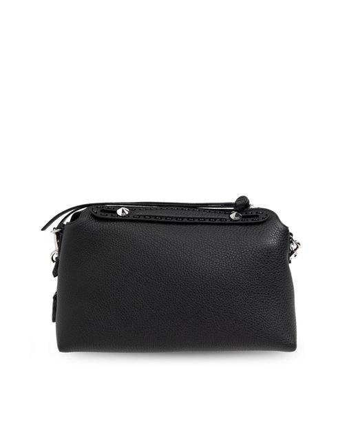 Fendi Black Shoulder Bag By The Way Selleria Medium