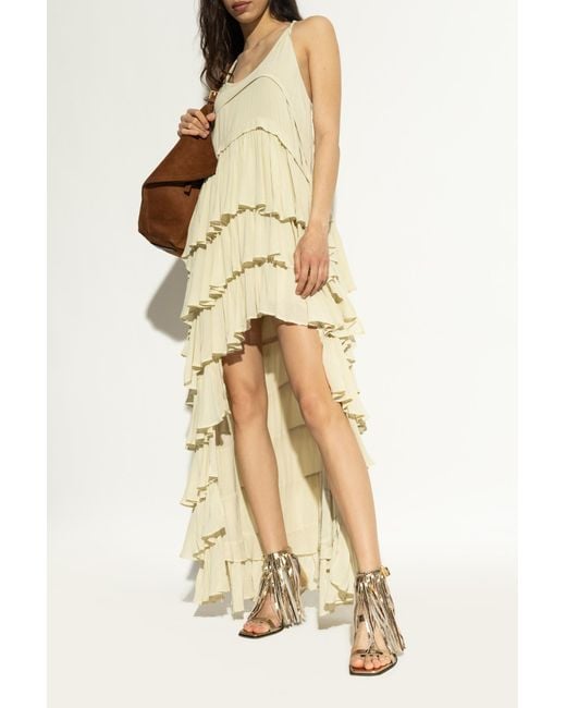 AllSaints White Paola Heeled Sandals