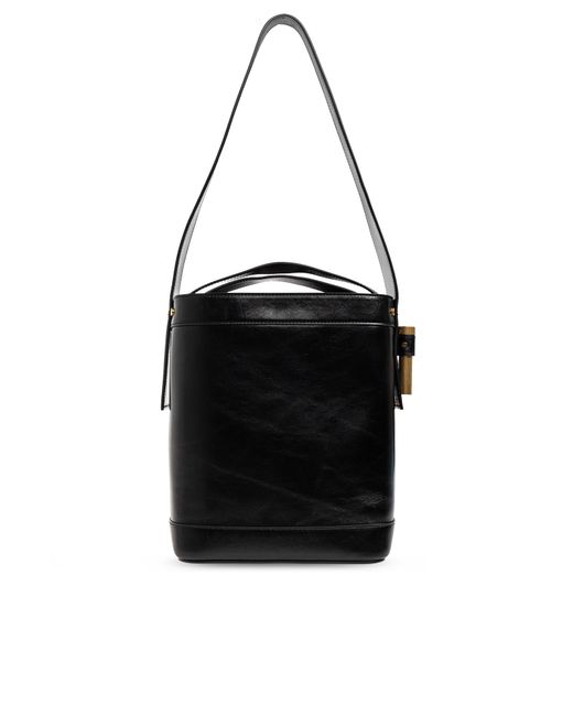 Versace Black "Pivot Small" Bag