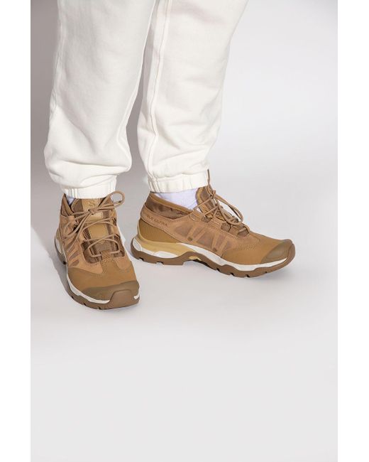 Salomon 'jungle Ultra Low Advanced' Sneakers in Brown for Men | Lyst