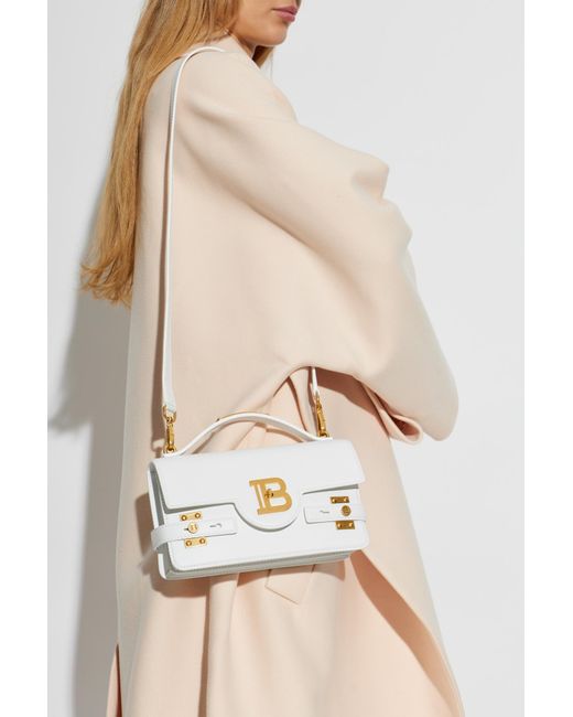 Balmain Natural Handbag 'B-Buzz 24'