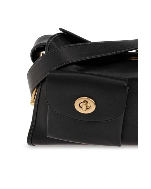 COACH Black 'Turnlock' Bag