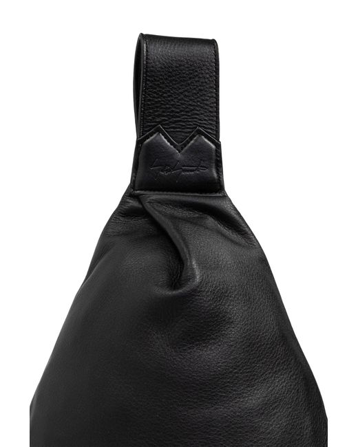 Discord Yohji Yamamoto Black Single-Shoulder Backpack