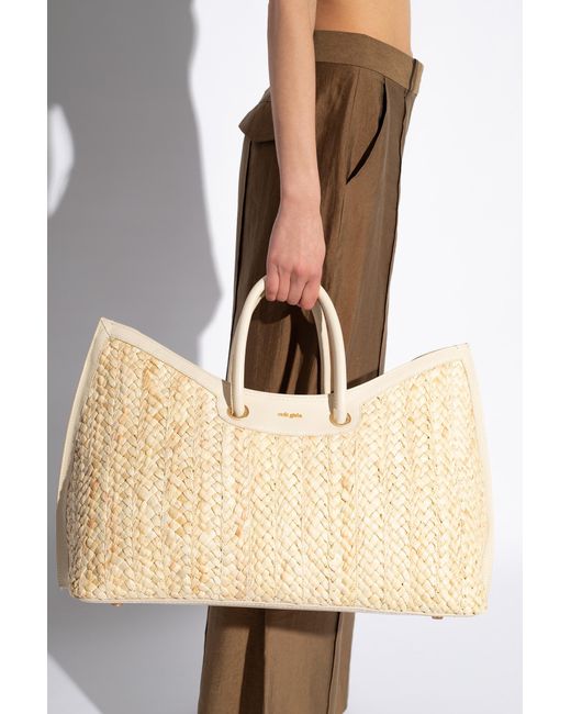 Cult Gaia Natural 'idalia' Shopper Bag,