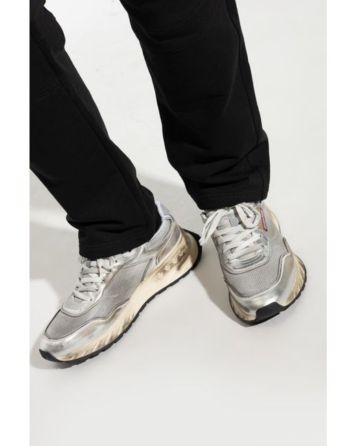 DSquared² Black Sneakers Sprinter for men