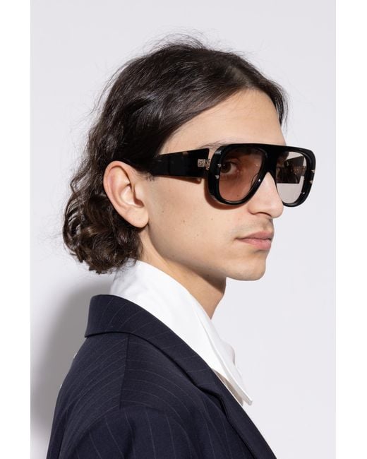 Balmain White Pulse Sunglasses