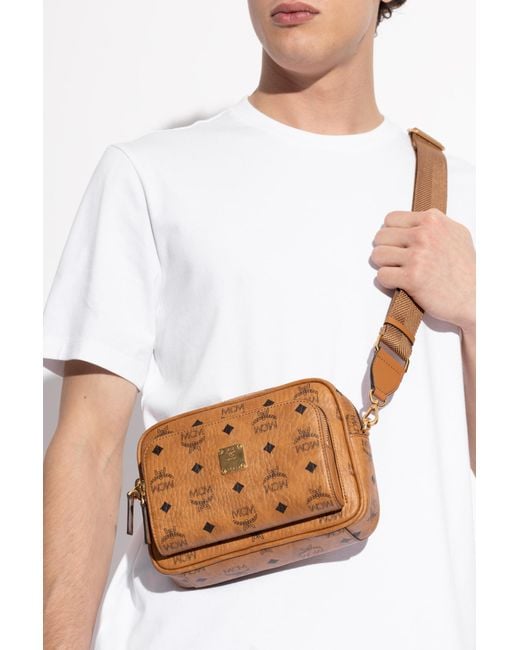 MCM Brown Shoulder Bag 'Aren Mini' for men