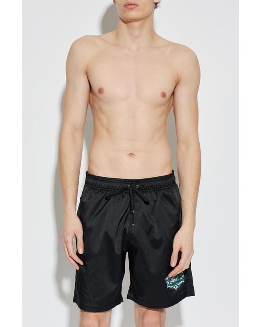 Amiri Black Swim Shorts for men