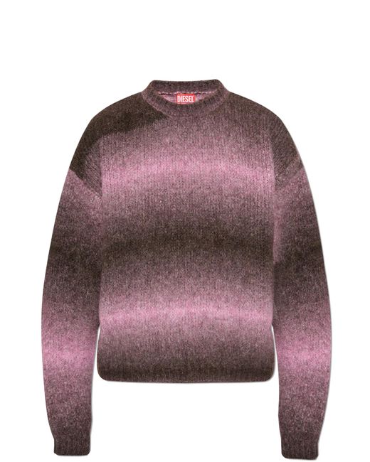 DIESEL Red Sweater K-Rasta for men