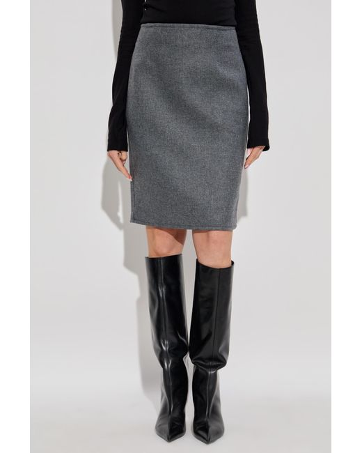 DSquared² Gray Pencil Skirt