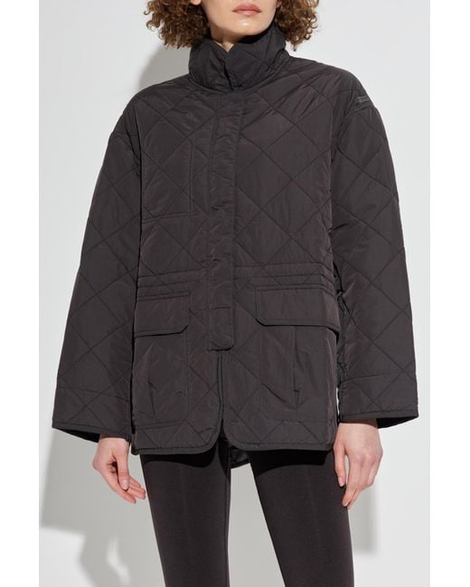 Rethinkit Studios Black Quilted Jacket "Lyon"
