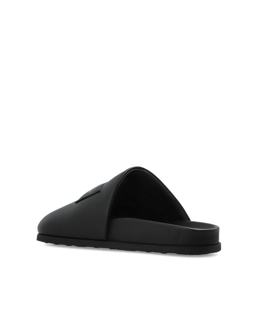 Givenchy Black Leather Shoes With Logo