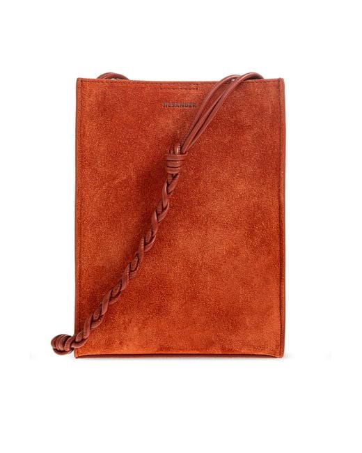 Jil Sander Orange Tangel Small Bag