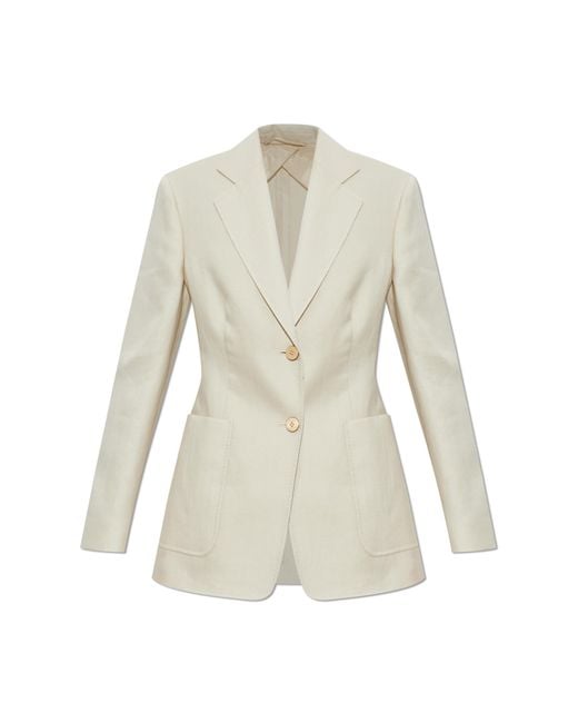 Max Mara White "Volonta" Blazer