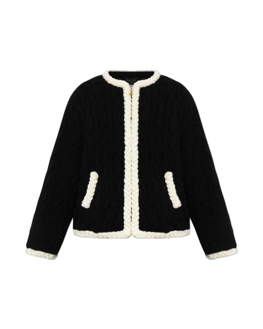 Moschino Black Wool Jacket