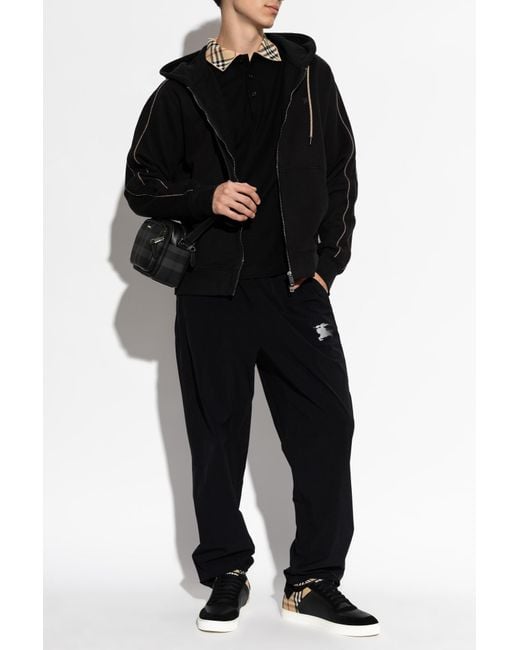 Burberry Black Polo 'Evan' for men