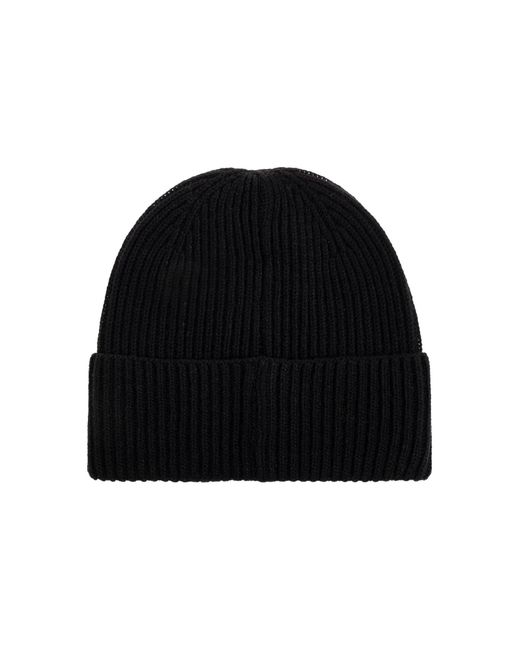 Moschino Black Cap With Logo