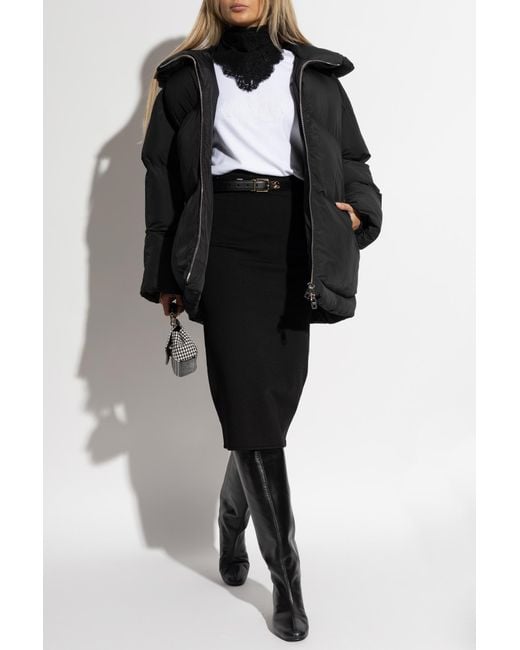 Dolce & Gabbana Black Skirt With Logo