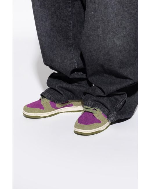 Nike Pink Sports Shoes "Dunk Low Retro" for men
