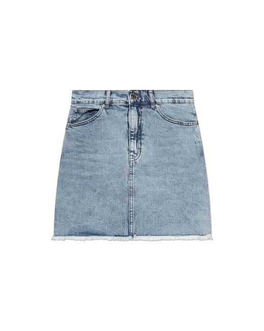 Gestuz Blue Denim Skirt 'Gzdea'