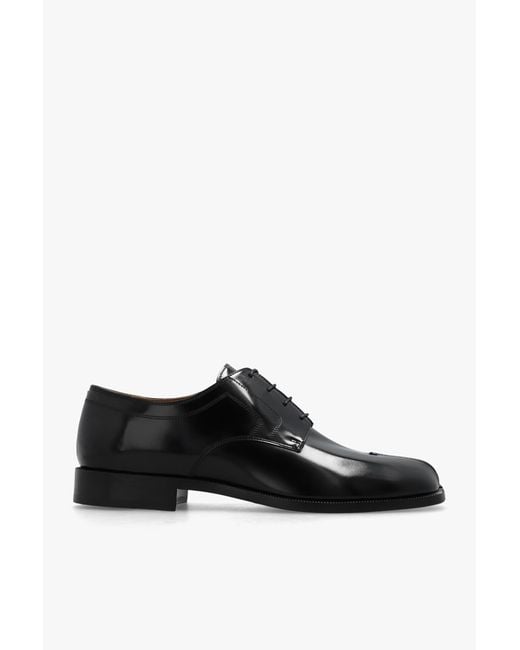 Maison Margiela Black Leather Shoes for men