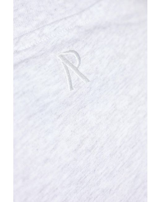 Represent White Oversized "Initial" T-Shirt for men