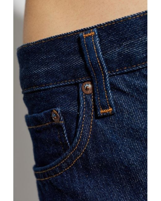 Agolde Blue "Arc" Jeans