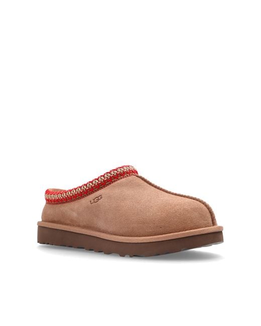 Ugg Brown 'Tasman Ii' Slides