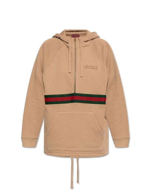 Gucci Natural Sweatshirt With Logo, '