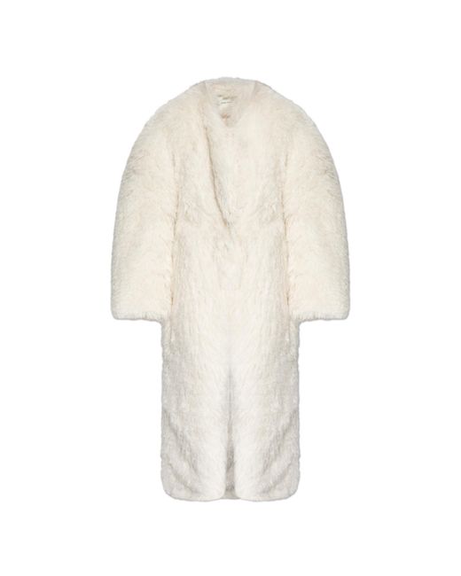 Entire studios White Faux Fur Chrysalis