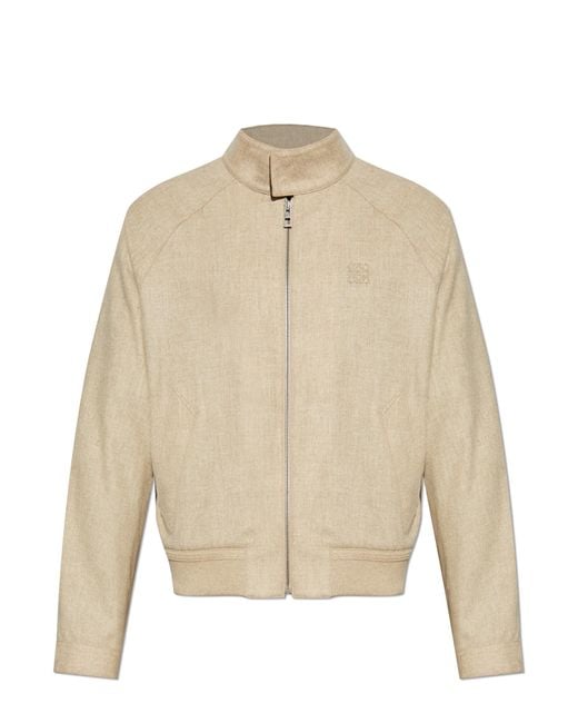 Loewe Natural Jacket With A Stand-Up Collar for men