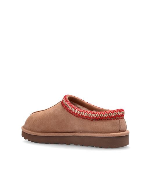 Ugg Brown 'Tasman Ii' Slides