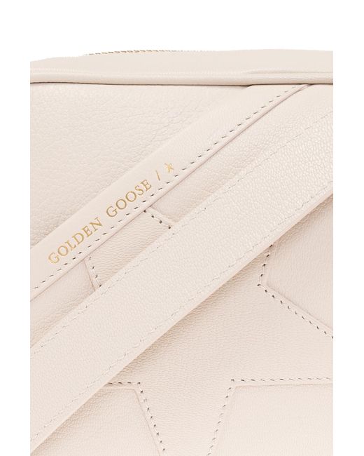 Golden Goose Deluxe Brand Natural 'star Large' Shoulder Bag,