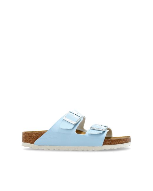 Birkenstock Blue Slides 'Arizona Bs'