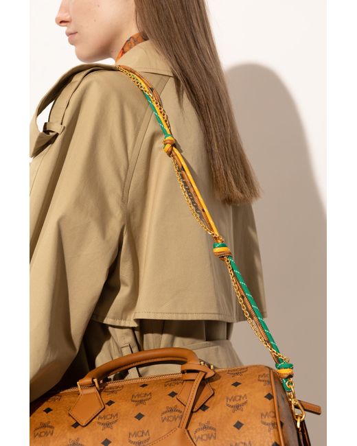 MCM Orange Bag Strap