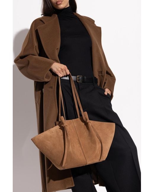 Yuzefi Brown "Mochi Large" Shopper Bag