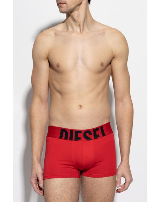 DIESEL White Three-Pack Of Boxers Umbx-Damienthreepack-5 for men
