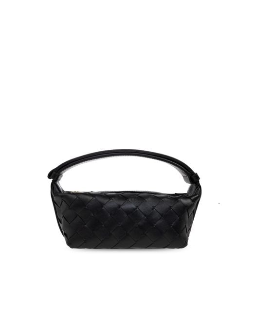 Bottega Veneta Black Handbag "wallace",