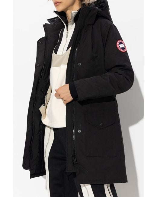 Canada Goose Black 'Rossclair' Down Jacket