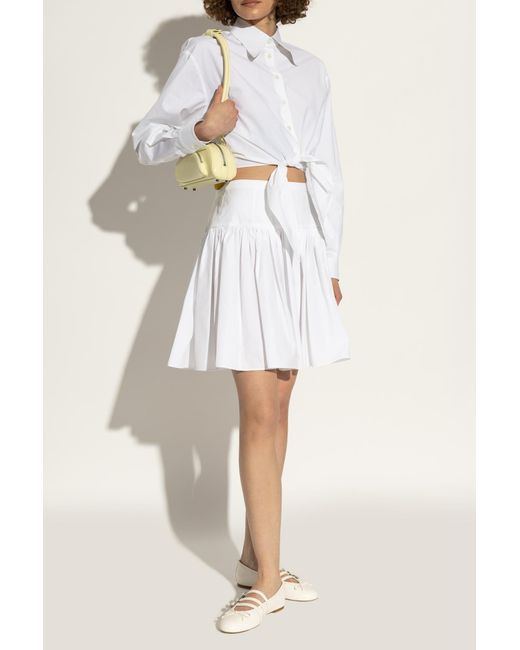 Stuart Weitzman Natural Celeste Ballet Flats