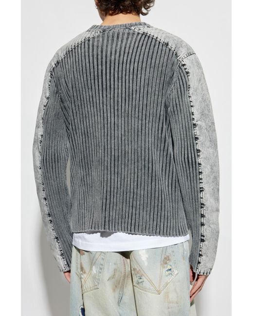 DIESEL Cardigan K-Matty in Grey for Men | Lyst UK